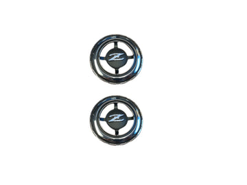 Datsun 240z 260z 280z roof pillar emblem SET